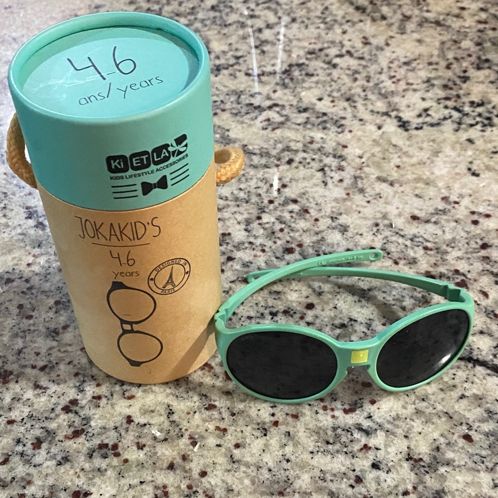 Ki ET LA Kids Sunglasses in Mint Green